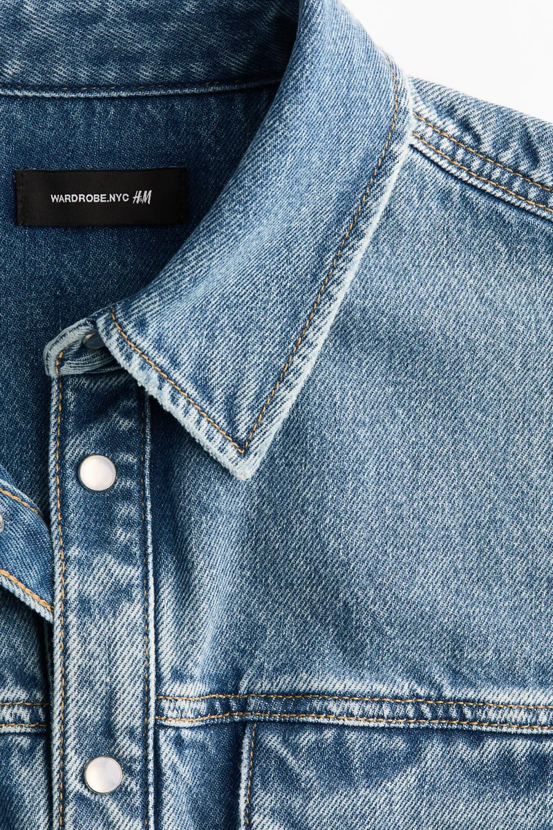 H&M  Denim hourglass jacket- Wardrobe NYC for Women | Best Price UAE