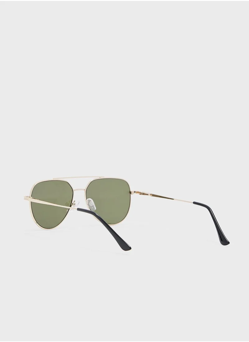 Seventy Five Casual Aviator Sunglasses