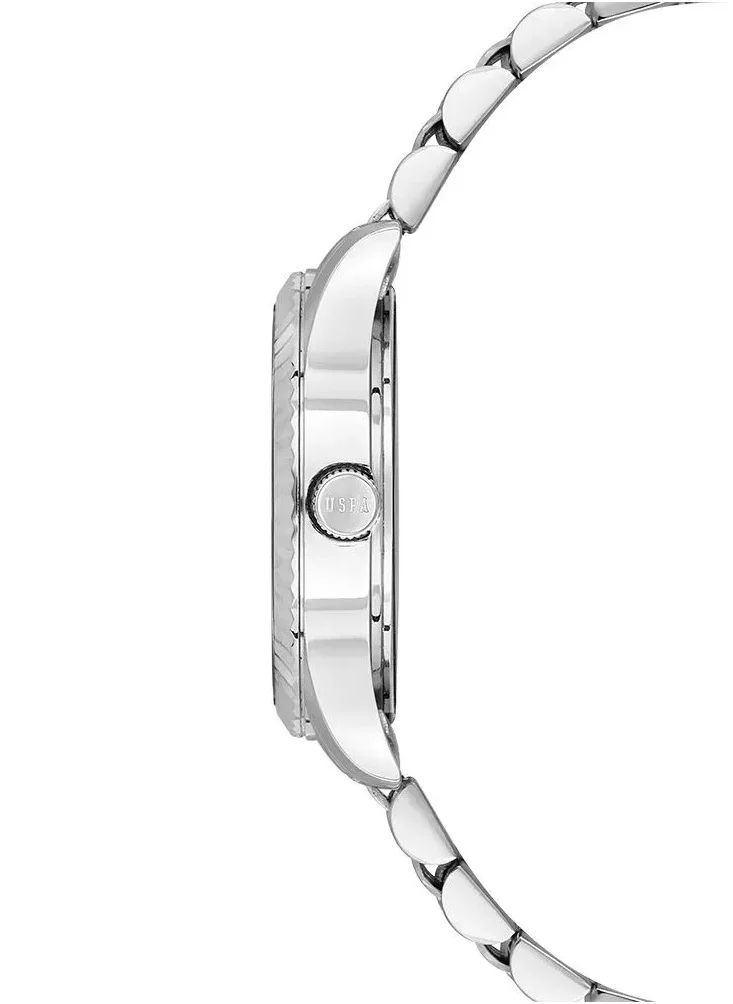 U.S. Polo Assn. Stile Women's 30mm Watch with Green Dial & Stainless Steel Bracelet