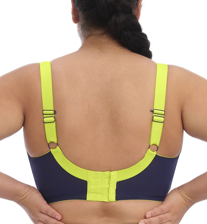 Elomi womens Plus-size Energise Underwire Sports Bra, Navy, 40G US - Image 2