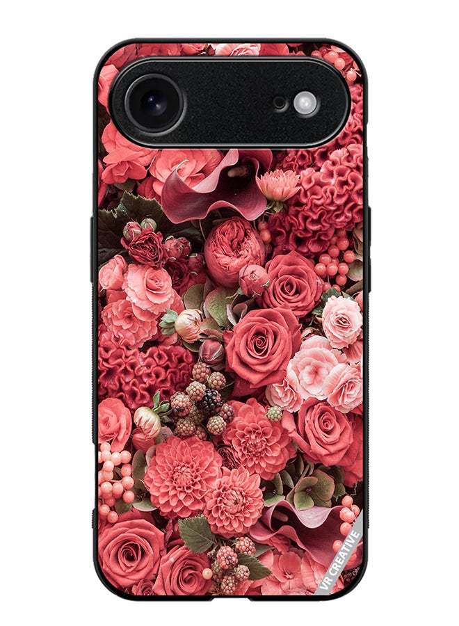 VR CREATIVE Protective Case Cover For Apple iPhone 17 Air Rose Design Multicolour