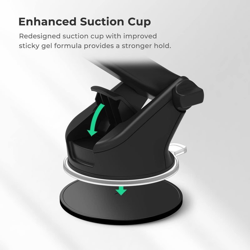 iOttie Easy One Touch 5 Dashboard & Windshield Universal Car Mount Phone Holder Desk Stand for -iPhone, Samsung, Moto, Huawei, Nokia, LG, Smartphones - Image 4