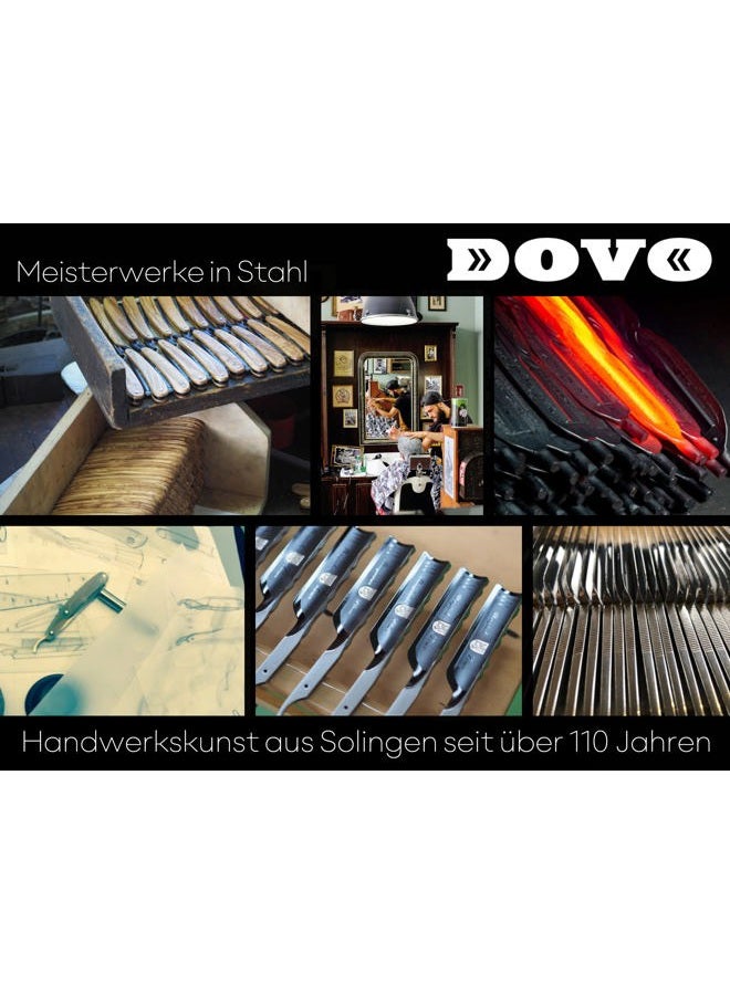 DOVO شفافة بمقبض من خشب الزيتون - Image 2