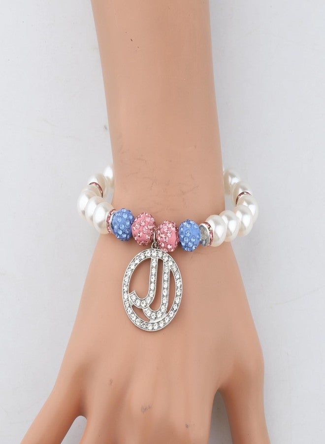 Zuo Bao 1938 Sisterhood Gift Pink And Blue Charm Adjustable Bracelet Sorority Gift for Women (JJ) - Image 2