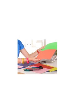 MARKQ Yellow Colored Paper, 100 Sheets A4 Color Paper sheets for Decorating Drawing Origami DIY Arts and Crafts, 80gsm 29.7 cm x 21 cm  - Image 5
