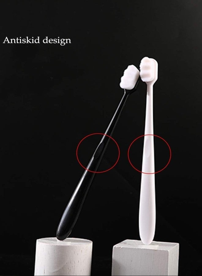 Daletu Toothbrush for Sensitive Gums, Micro Fur Manual Toothbrush with 20000 Soft Floss Bristle for Men, Women, Elderly, Braces and Gum Recessions, Protect Fragile Gums (2PCS) - Image 3