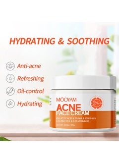 MOOYAM Advanced Acne Treatment Cream Acne Face Cream Anti-Acne Moisturizer  - Image 2