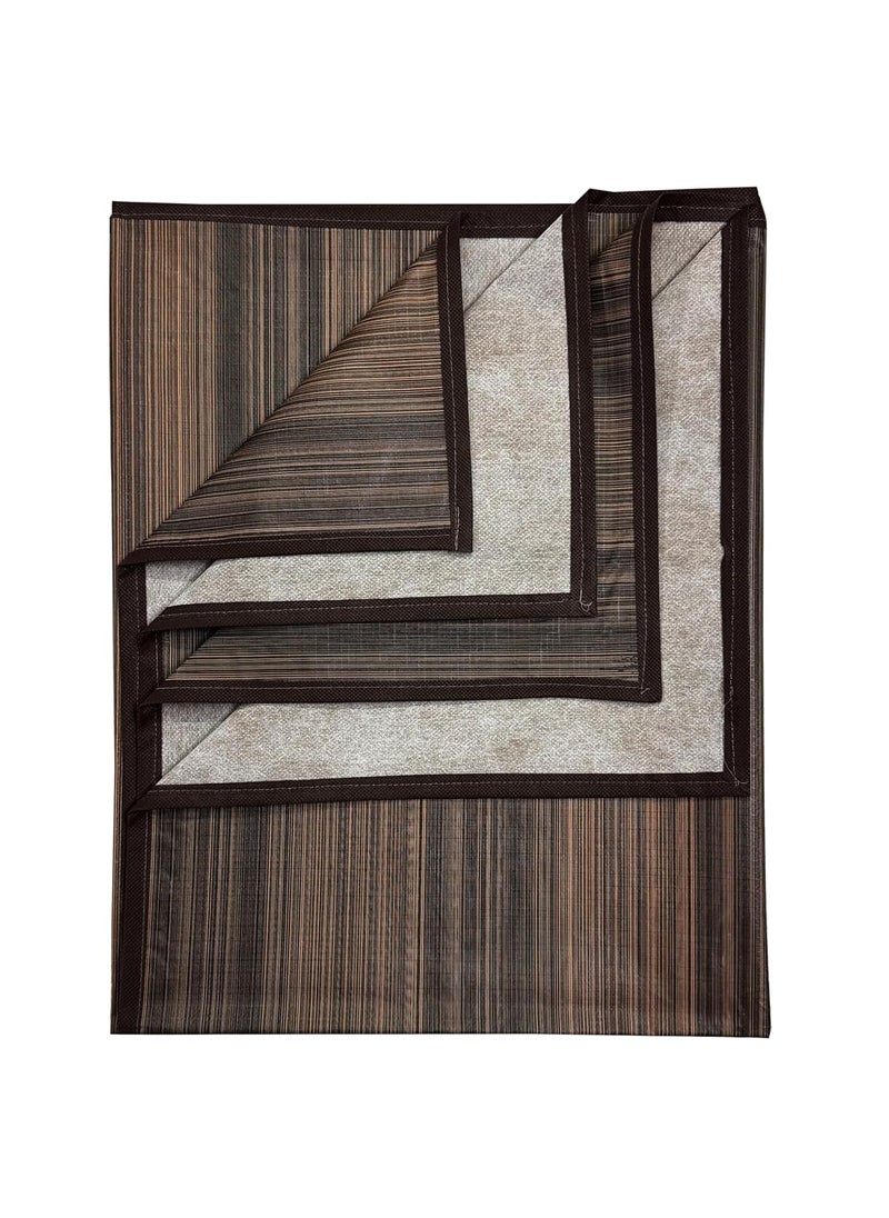 Ecosoft - EcoSoft Stain Free Oil and Waterproof Bed Server Food Mat | 27 x 40 INCHES | 65 x 100 CM (Fabric 042) - Image 1