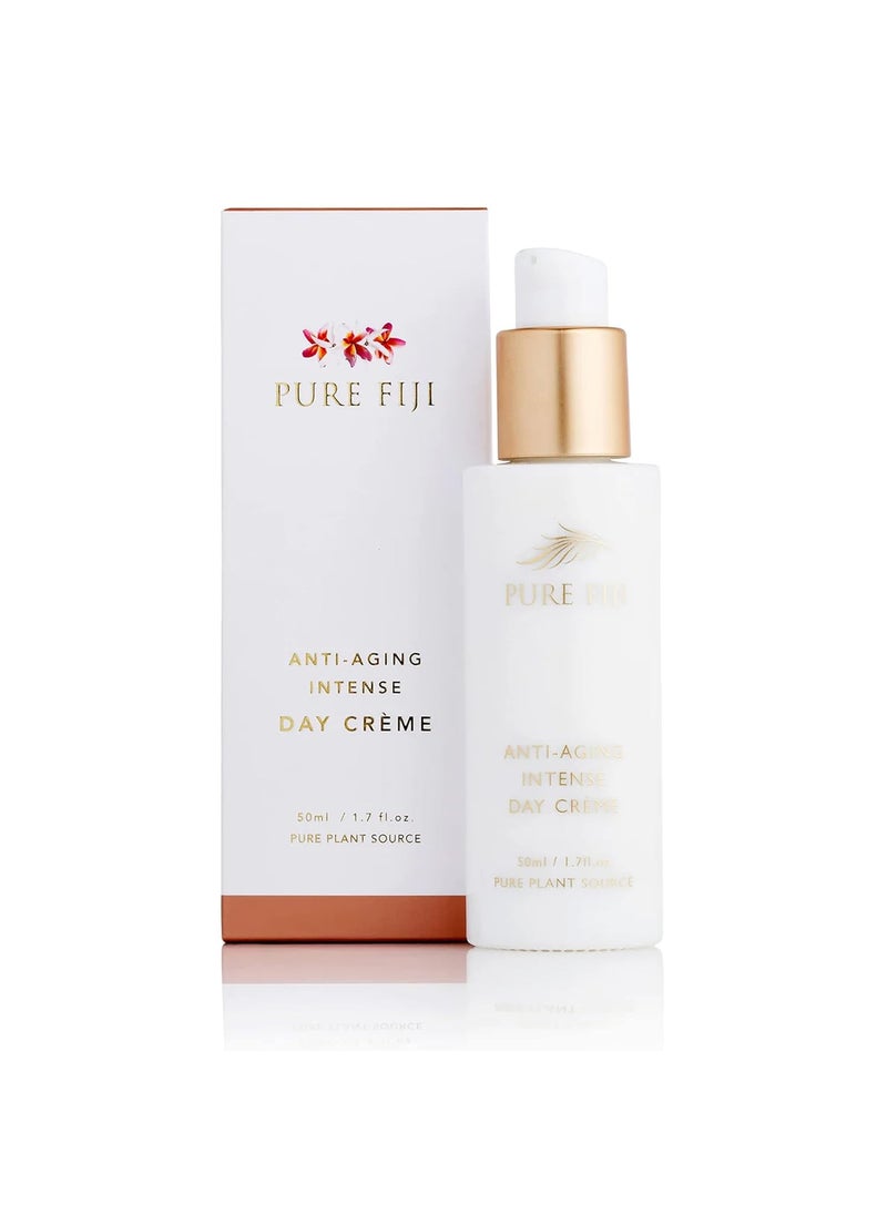 Pure Fiji PURE FIJI Anti Aging Daily Facial Moisturizer Cream to Reduce Wrinkles Neck  Face Cream with Botanical Oil Blend Skin Care Facial Moisturizer for Women  Men 17 FlOz 