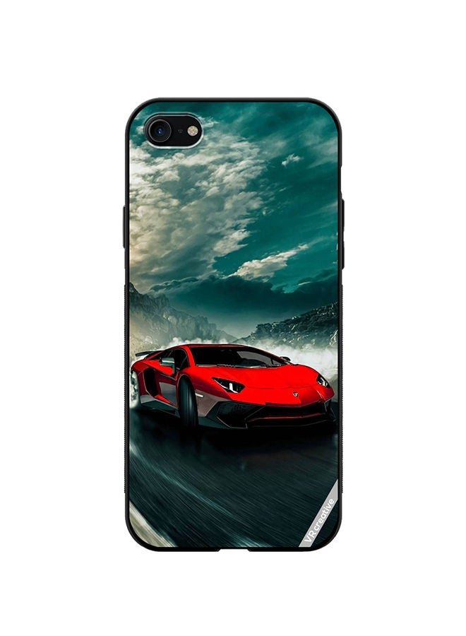 VR CREATIVE Protective Case Cover For Apple iPhone 7/8/SE 2020 Lambo1 Design Multicolour - Image 1