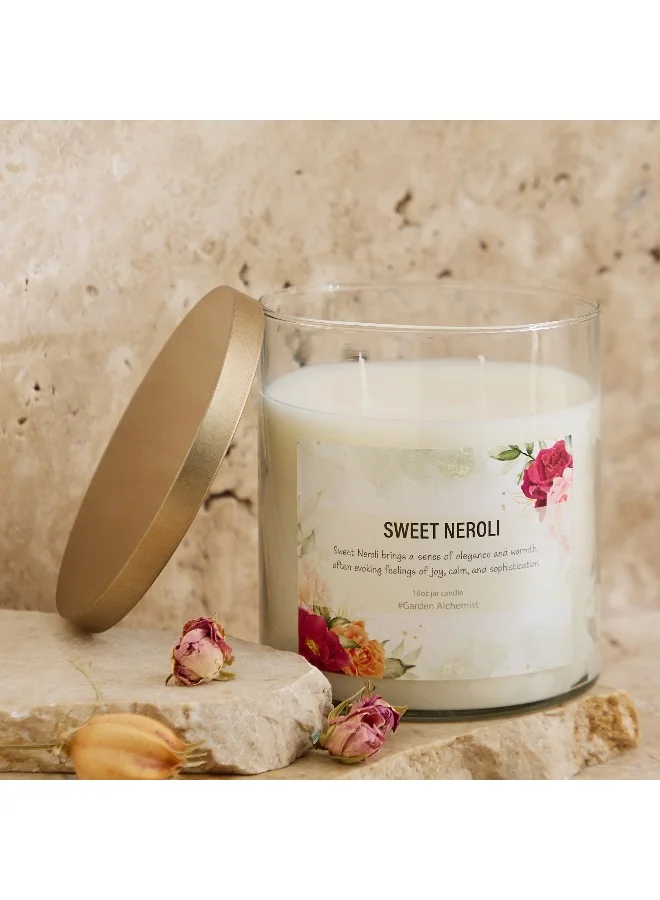 Home Box Fragrance Jar Candle with Metal Lid - 510 g