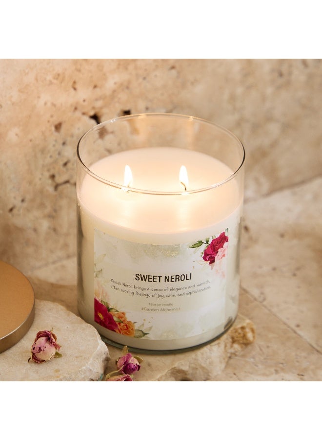 Home Box Fragrance Jar Candle with Metal Lid - 510 g - Image 2