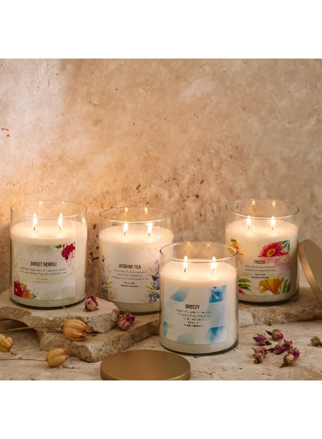 Home Box Fragrance Jar Candle with Metal Lid - 510 g - Image 4