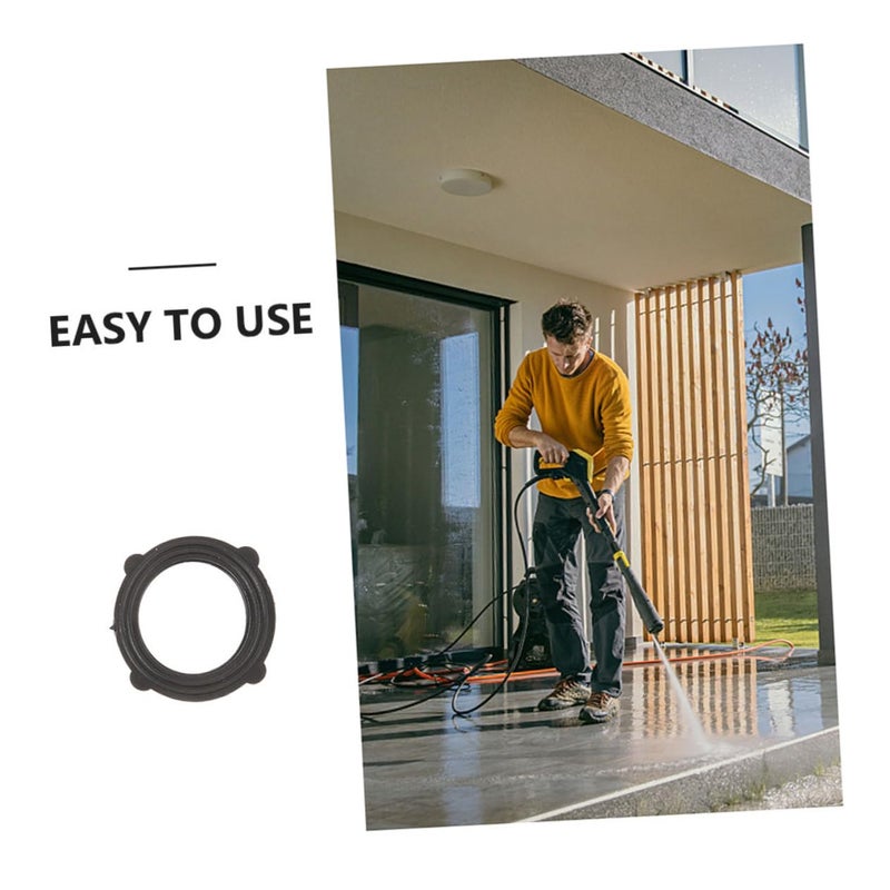 Garneck 40Pcs Flat Rubber Washers Seals for Garden Hose Faucet Plumbing Applications Durable Ring Design for Leak Prevention Multipurpose Use Home Industrial Settings - Image 5