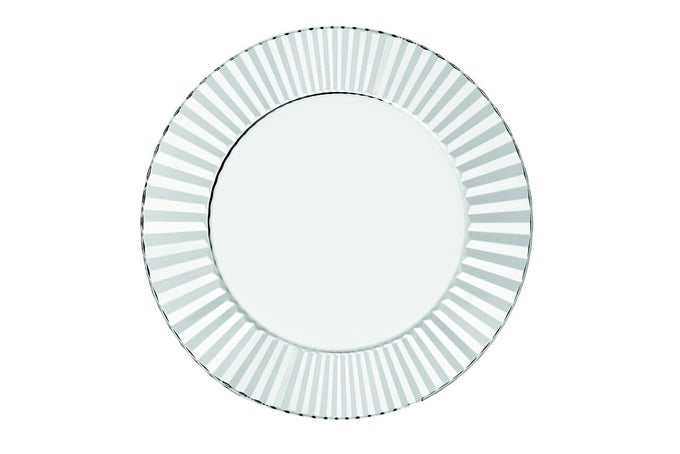 | ITALY | CRYSTAL CLEAR HIGH BRILLIANCE LEAD FREE GLASS | PLATE SET - DIVA (28CM, 6 NOS.) | TABLEWARE, CLEAR GLASS