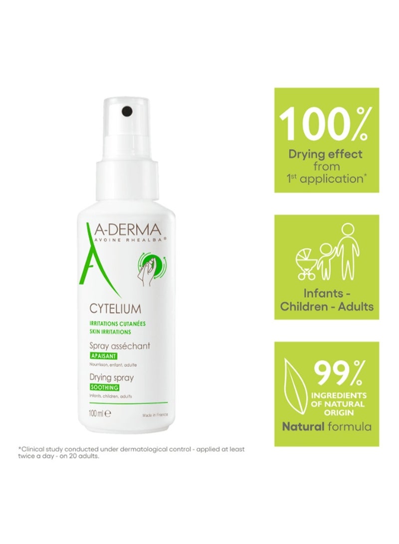 A-Derma Cytelium Drying Spray 100ml - Image 4