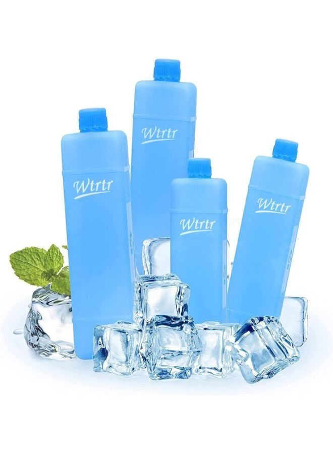 Wtrtr 4 Pieces Air Cooler Ice Packs for Keeping Food Fresh and Cold  - Image 1