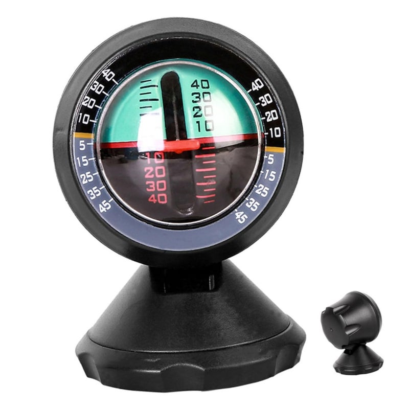 Multi Functional Car Inclinometer Slope Level Gauge for Driving Riding Boating Compact Design - Image 2