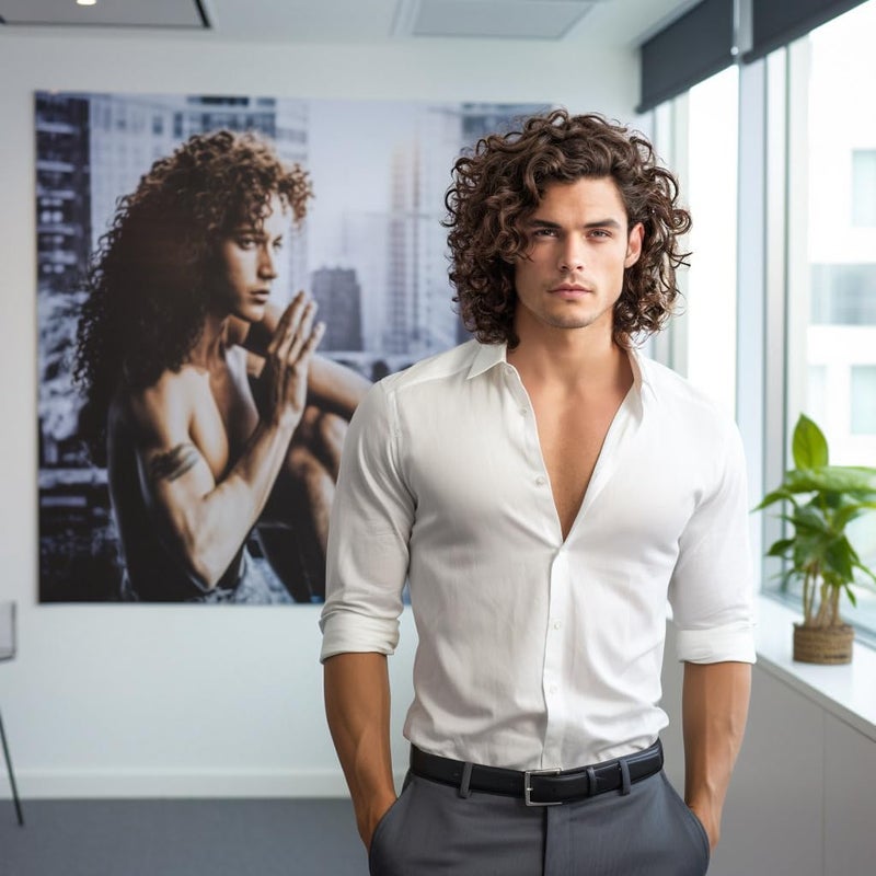 Avenue Man Curl Activating Spray - Frizz Free Activator for Defined, Irresistible Curls - Leave-In Conditioner with Marula Oil - Image 5