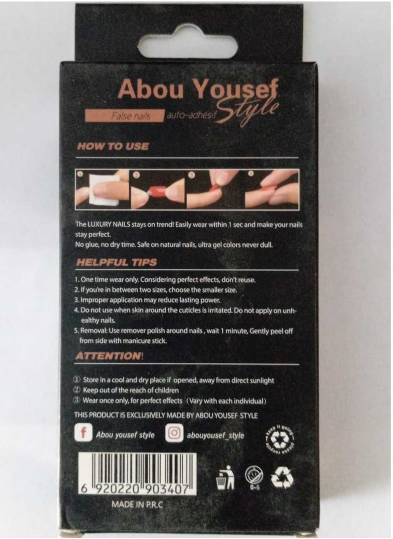 ABOU YOUSEF FALSE NAIL CLEOPATRA AY-88-LJ006 - pzsku/Z5A6349061A8A982AB18BZ/45/_/1740243816/8c6b8d6d-d6f2-4748-b3c1-64a10a18c129