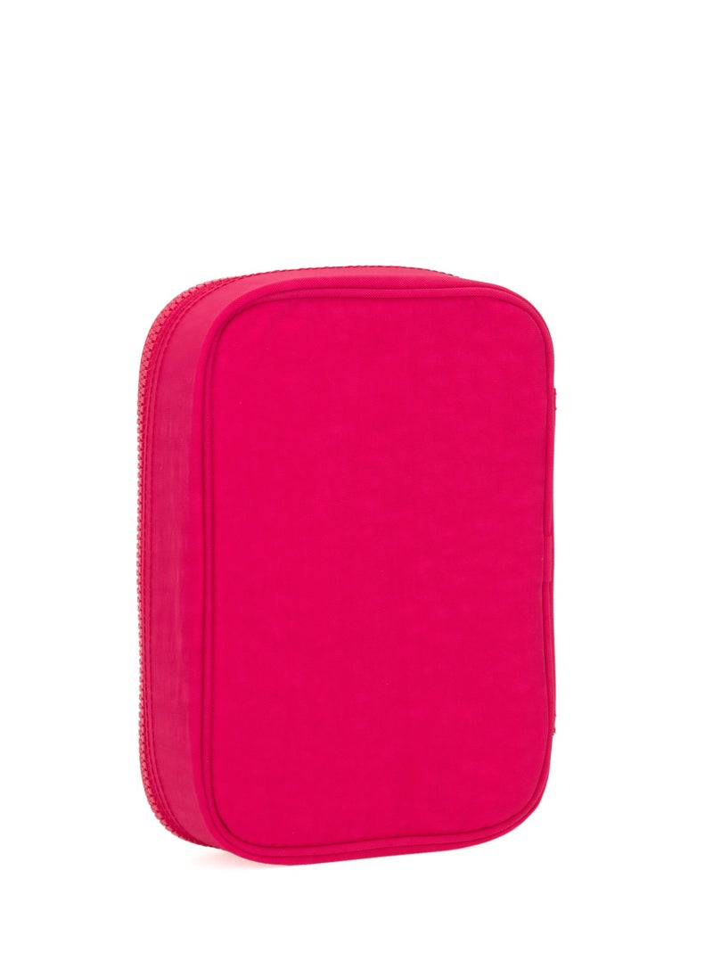 kipling 100 Pens Kids School Pen Case True Pink  - Image 2