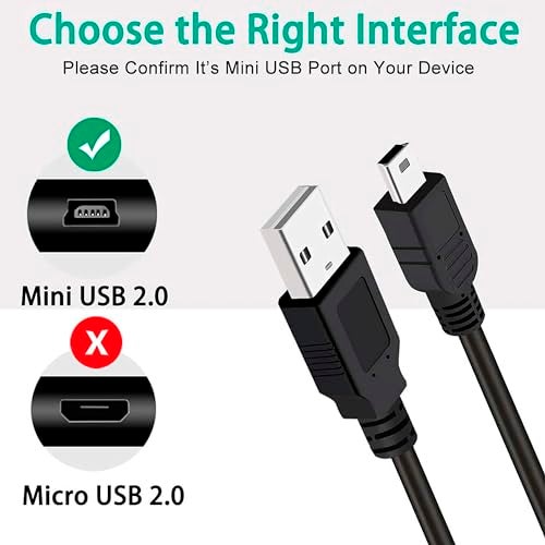 Storite USB 2.0 A To Mini 5 Pin B Cable For External Hdds/Camera/Card Readers (35Cm - 1 Foot - 0.35M) - Image 3