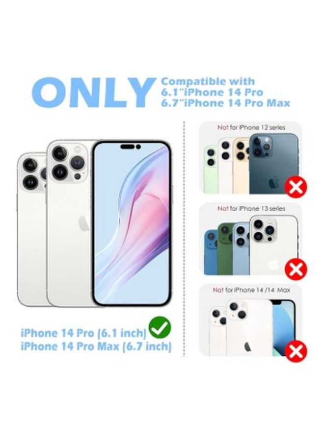 ACLIX Compatible with iPhone 14 Pro/iPhone 14 Pro Max Camera Lens Protector, Anti-Scratch HD Tempered Glass Lens Screen Protection Cover, Metal Individual Lens Ring 2022, Silver - Image 4