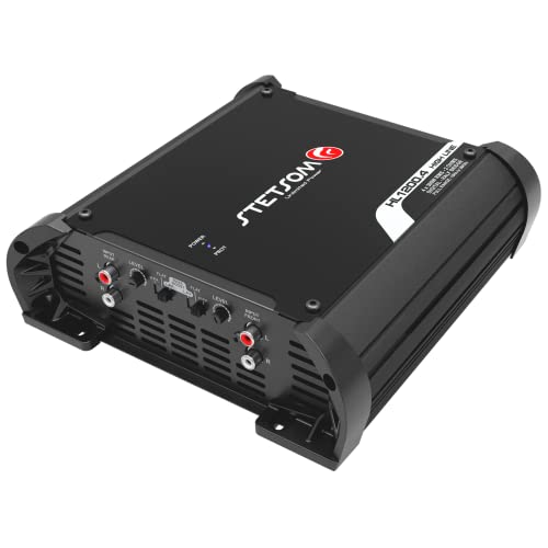 Stetsom HL 1200.4 2 Ohm Multichannel Stereo Car Audio Amplifier, HL1200.4 1.2K Watts RMS, 4 Channel, 2Ω Stable Full Range HD Sound Quality MD Crossover HPF LPF Bass Boost Front Rear Bridge - Image 4