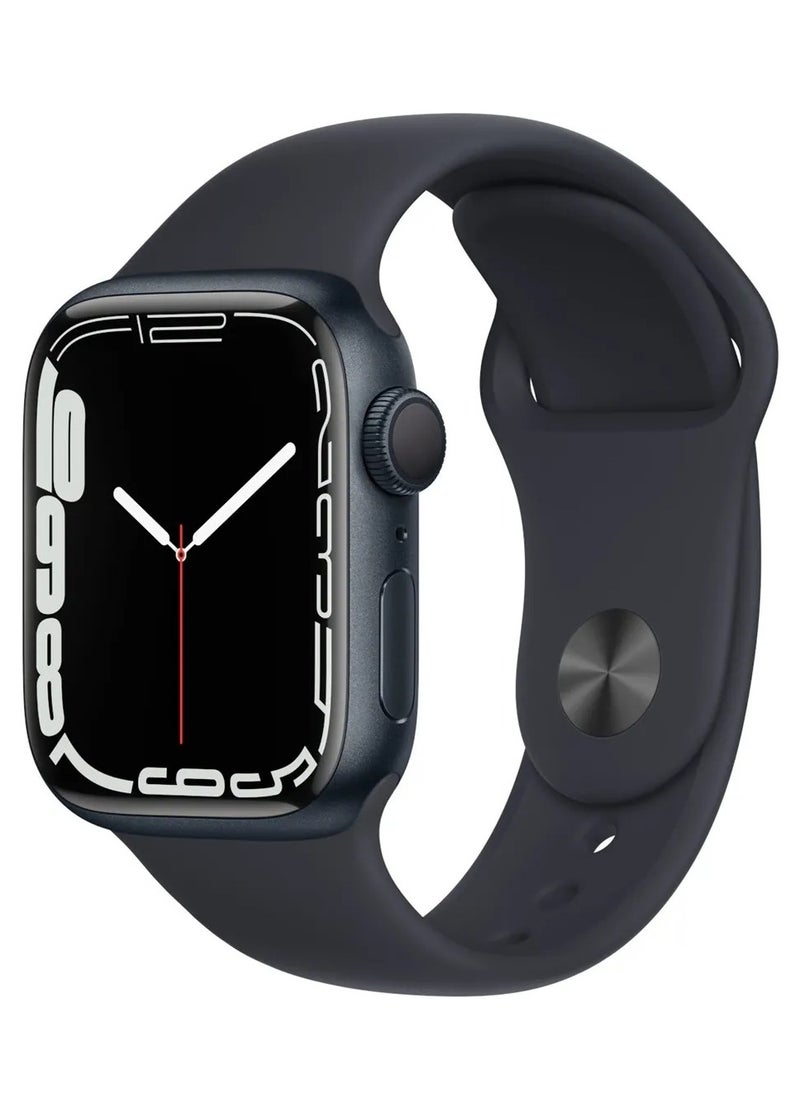 WS - Smart watch Full Screen With Wireless Charging Feature Supports 45MM Black - Image 1