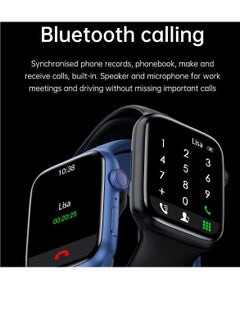 WS Smart watch Full Screen With Wireless Charging Feature Supports 45MM Black  - Image 4