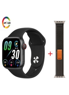 WS Smart watch Full Screen With Wireless Charging Feature Supports 45MM Black  - Image 1