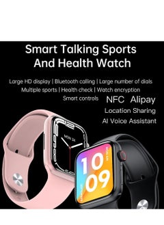 WS Smart watch Full Screen With Wireless Charging Feature Supports 45MM Black  - Image 5