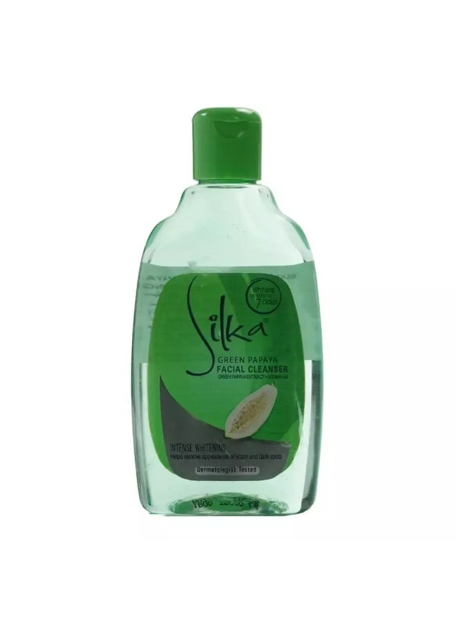 Silka Green Papaya Facial Cleanser, Classic Whitening- 150ml