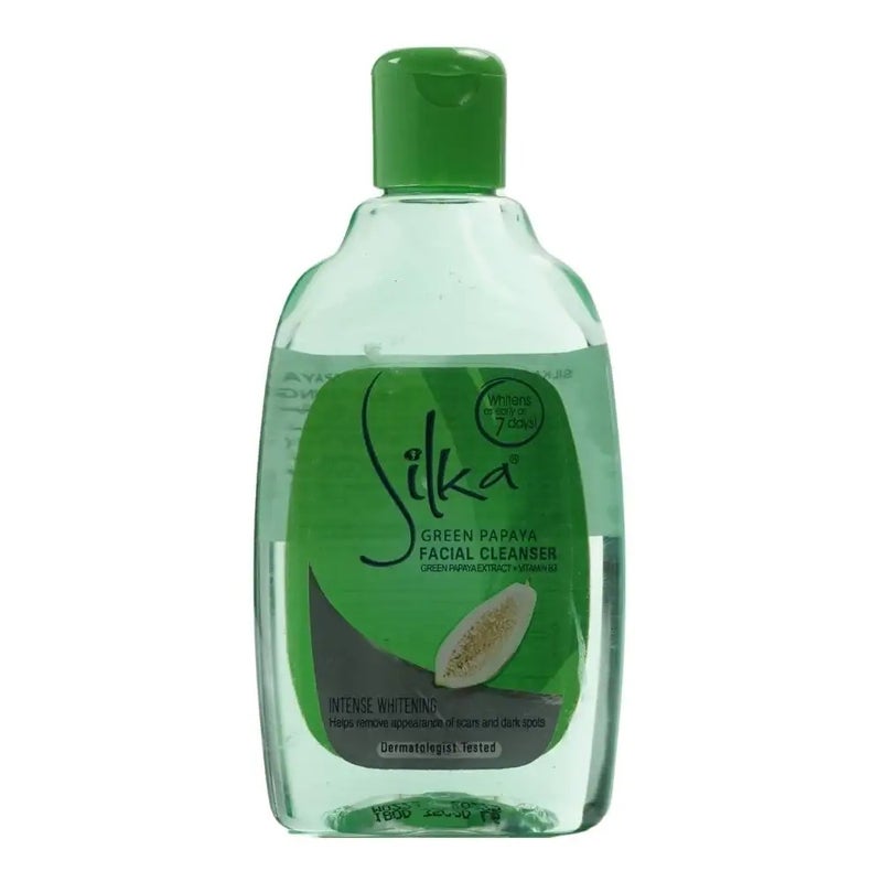 Silka Green Papaya Facial Cleanser, Classic Whitening- 150ml