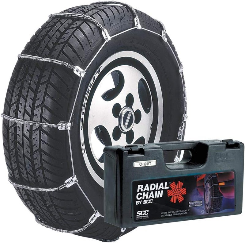 SCC SC1042 Radial Chain Cable Traction Tire Chain - Set of 2 - Image 2