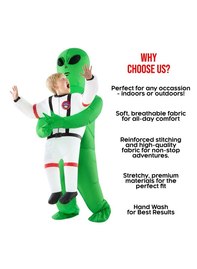 Morph Inflatable Alien Abduction Costume for Kids - Perfect for Halloween & Parties - Image 5