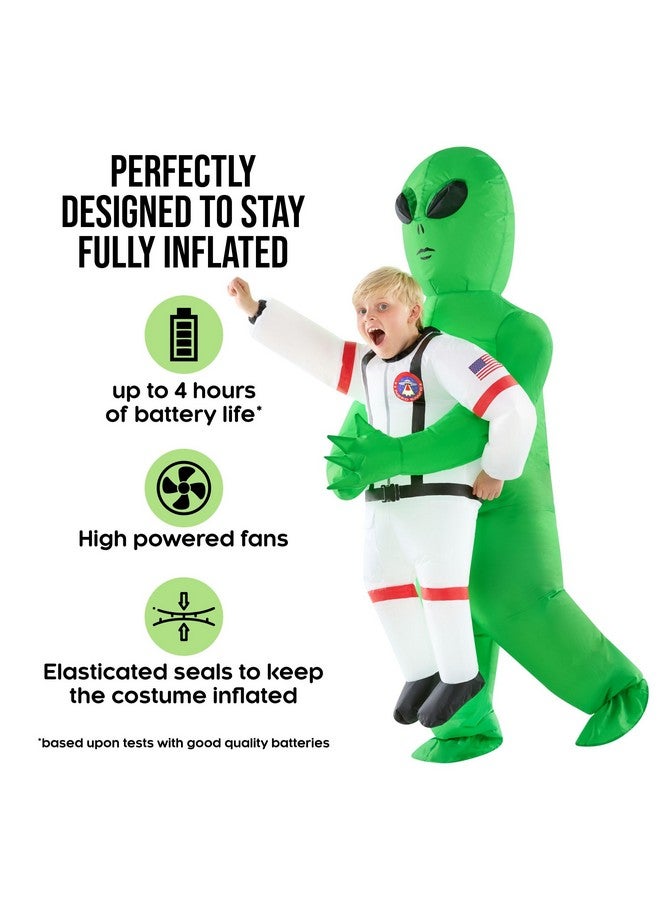 Morph Inflatable Alien Abduction Costume for Kids - Perfect for Halloween & Parties - Image 2