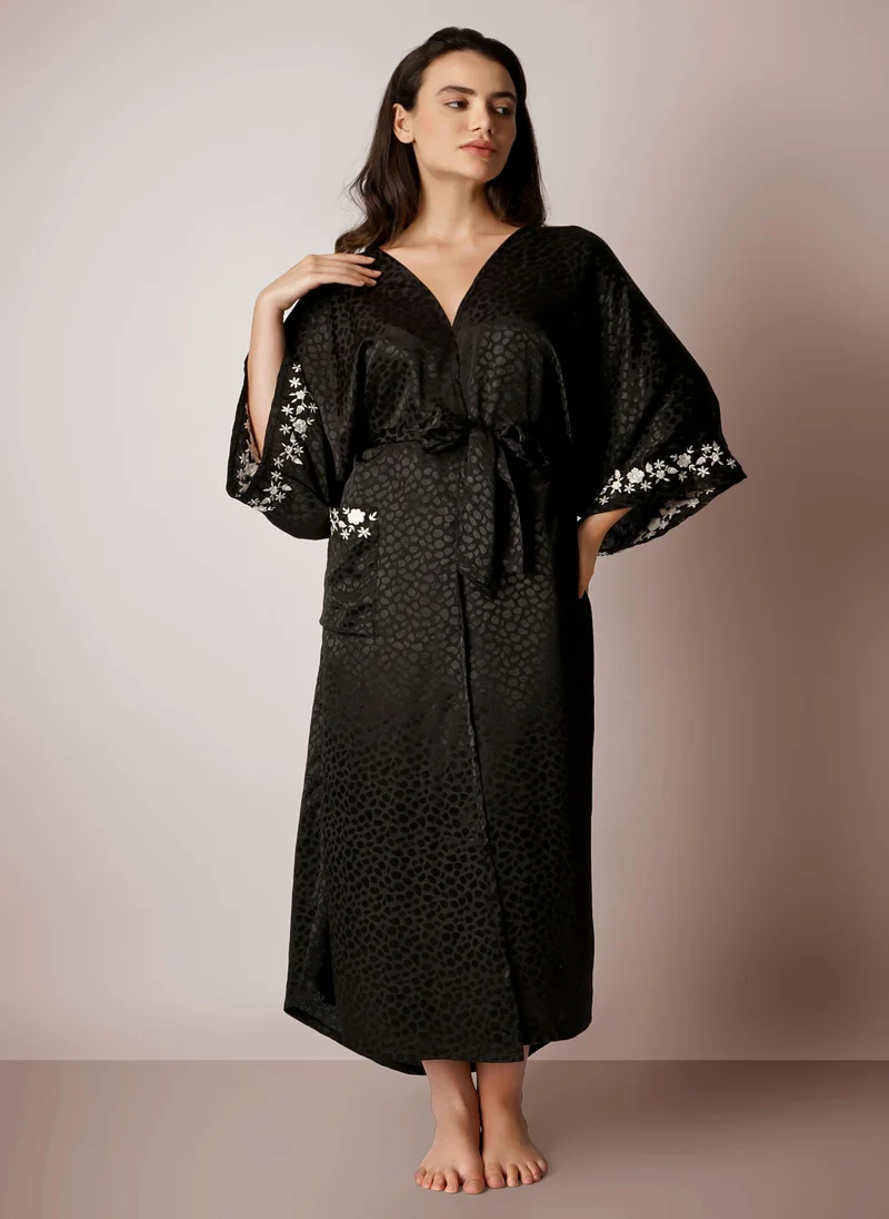 After Dark Ambi, Embroidered Stylish Kaftam Robe