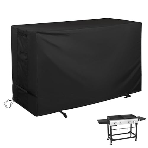 Starcrew Griddle Cover for Royal Gourmet GD401GD402 GD403 Grill Flat Top Grill Cover for 66in 4Burner Grill Waterproof BBQ Grill Cover for Outdoor BarbecueGas GriddlePropane Griddle - Image 1