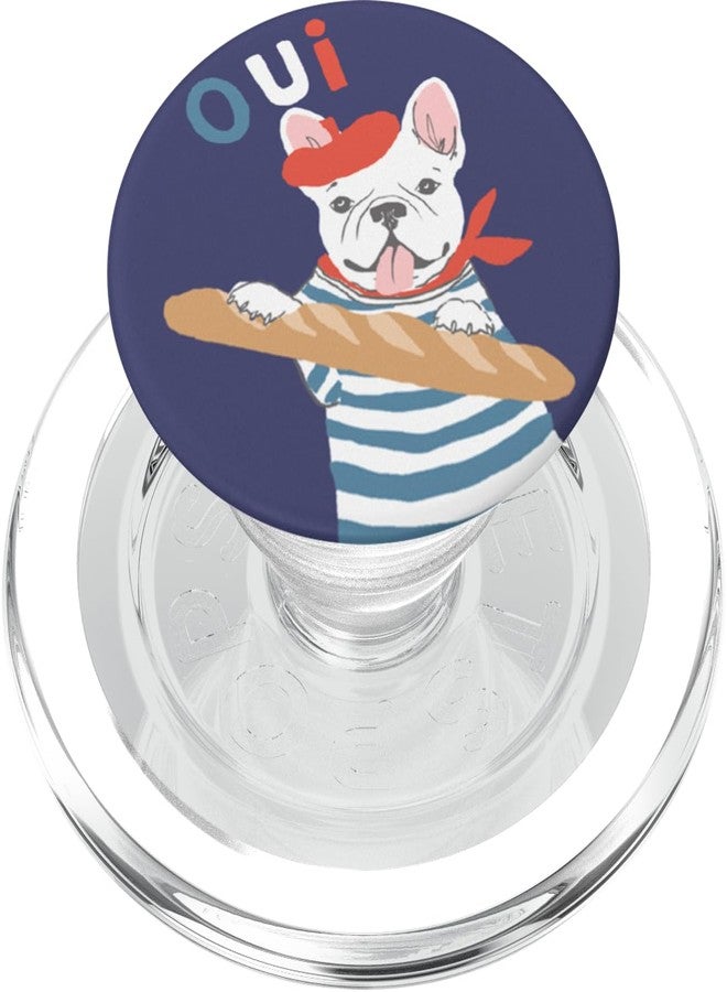PopSockets Phone Grip – Dog PopSocket - French Bulldog PopSockets PopGrip for MagSafe - Image 1