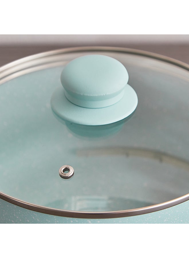 Wilson 2 قطعة كسرولة مطلية بالرخام وغطاء 20 × 20 سم - Image 3