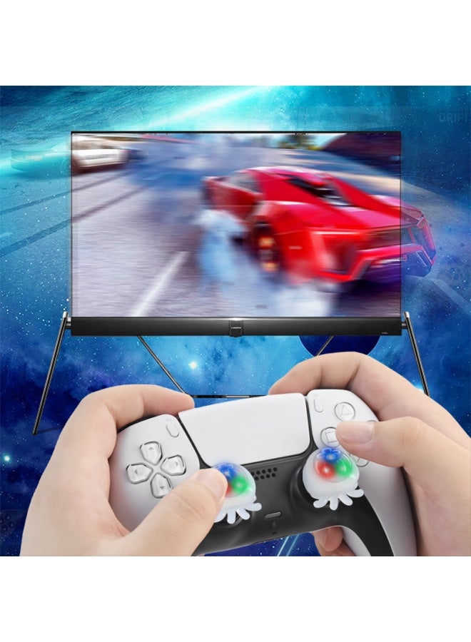 Suitable For PS5 Rocker Cap Xbox Rocker Cap Keyboard Cap Luminous Gamepad Silicone Cap Protective Cap-Product Color:White Powder (customized Products Do Not Support Returns Or Exchanges)  - Image 5