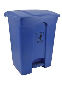 لاكوت Plastic Garbage Bin with Pedal | 68L | Blue  - Image 1