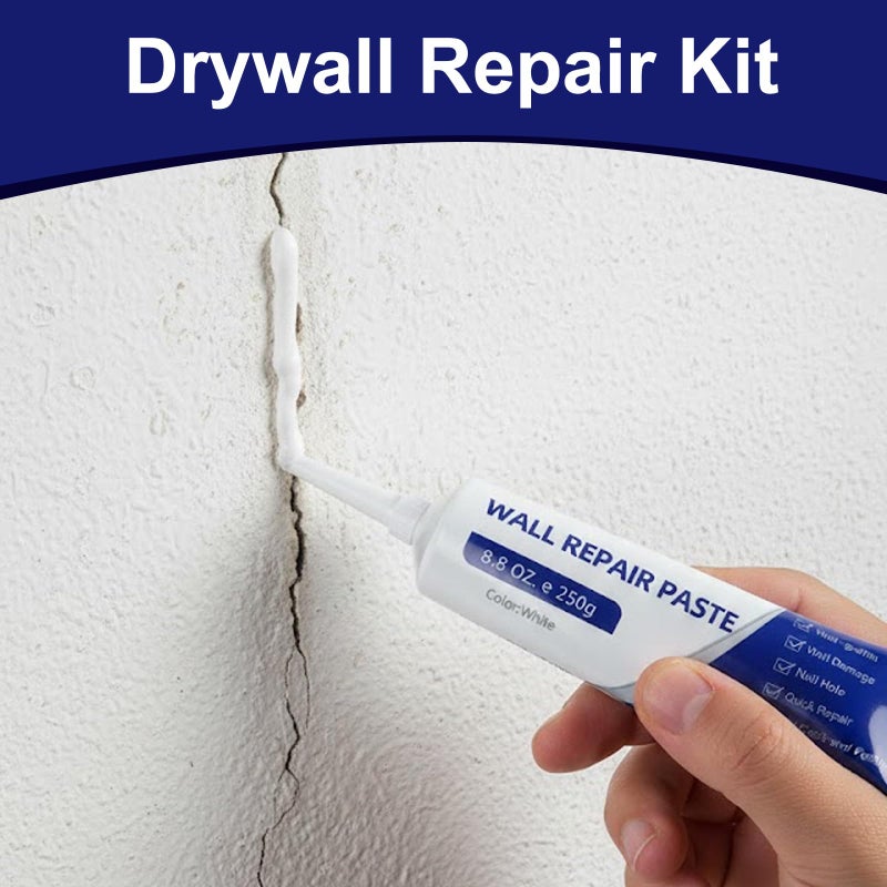 Fivewan Drywall Repair Kit, Wall Mending Agent, Wall Patch Repair Kit with Scraper, Simple Filling of Wall Holesï¼†Efficient Crack Repair - Image 2