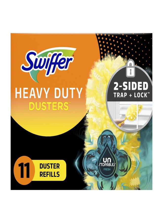 Swiffer Dusters Multi-Surface Heavy Duty Duster Refills, Unstopables Fresh Scent, 11 Count - Image 1