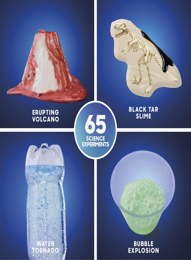 Discovery Kids Discovery™ Planet Earth Science Kit - 65 Experiment STEM Lab for Kids| Includes DIY Volcano, Tornado, Fossils, Crystals, & Slime| Geology, Chemistry & Archeology Learning Toy|Educational Gift| Ages 8+ - Image 3