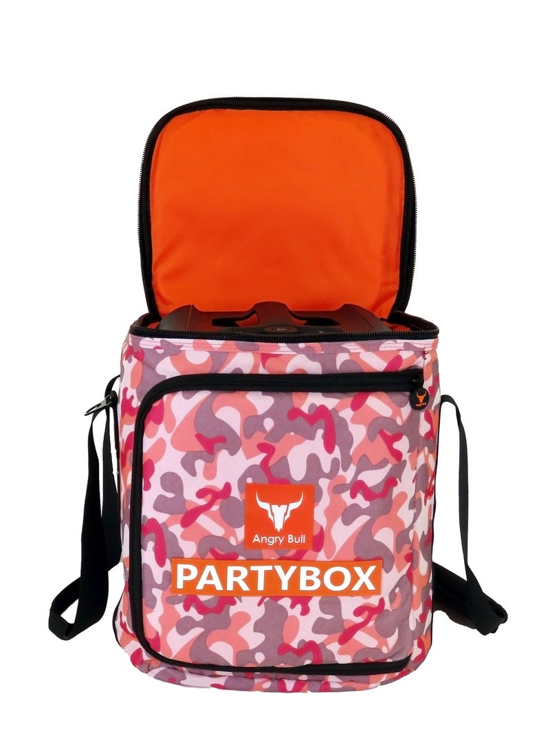 Angry Bull Safe Carry Speaker Storage Bag with Shoulder Strap Travel Bag Handy for JBL Encore Essential - ARMY J  - Image 2