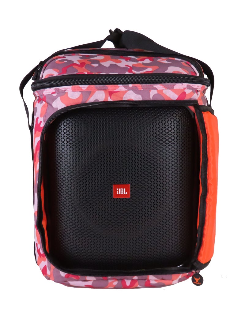 Angry Bull Safe Carry Speaker Storage Bag with Shoulder Strap Travel Bag Handy for JBL Encore Essential - ARMY J  - Image 3