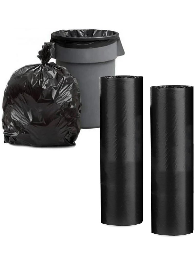 Home Smart Home Smart Heavy Duty Roll Garbage Plastic Bags Pack of 20 Pcs + 20 Pcs Free Black Color Good for Kitchen Home Garden and Outdoor Activity (95 x 115 cm) Pack - Image 1