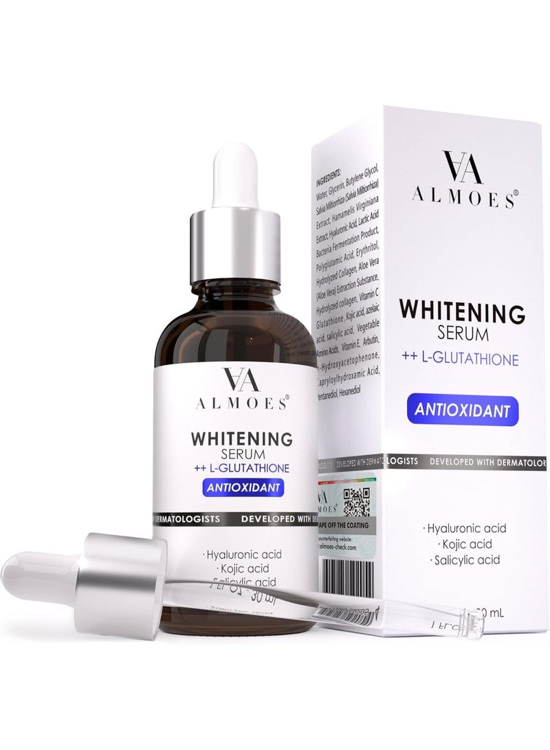 ALMOES Glutathium Serum Skin Lightening Mousse 30 ml original - Image 1